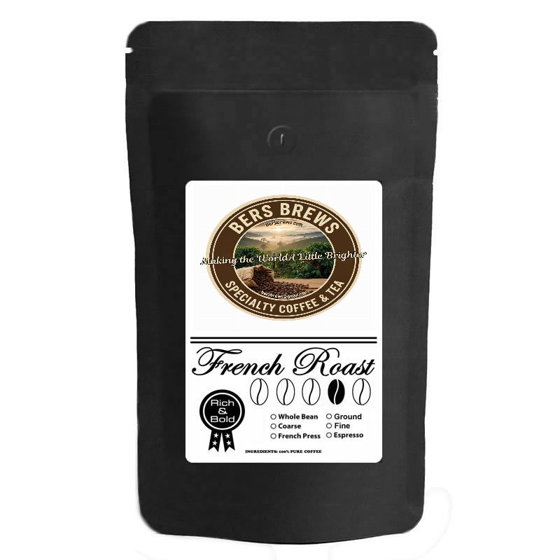 bers brews french press ground coffee french roast 2 lbs
