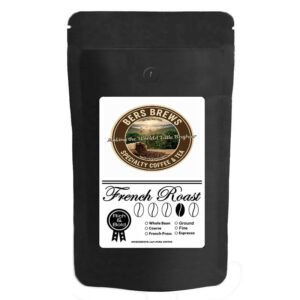 bers brews french roast espresso ground coffee 2 lbs