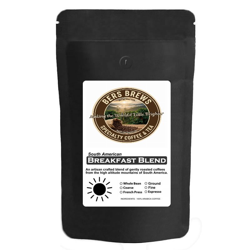 breakfast blend coffee light roast ground 12 oz