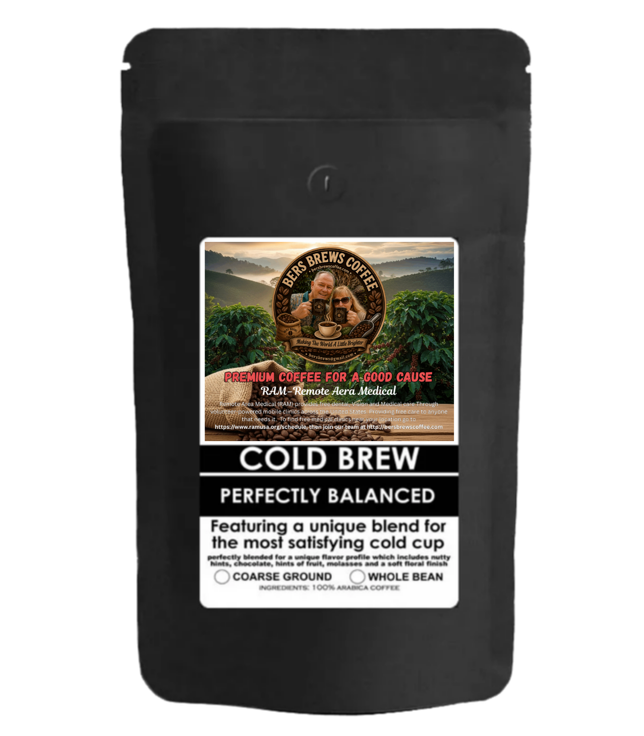 cold brew coffee perfectly balanced