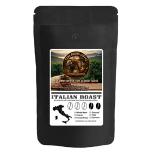 italian roast coffee (dark roast)