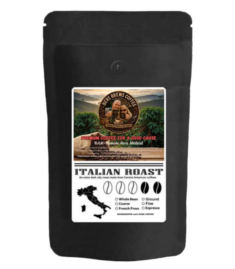 italian roast coffee (dark roast)