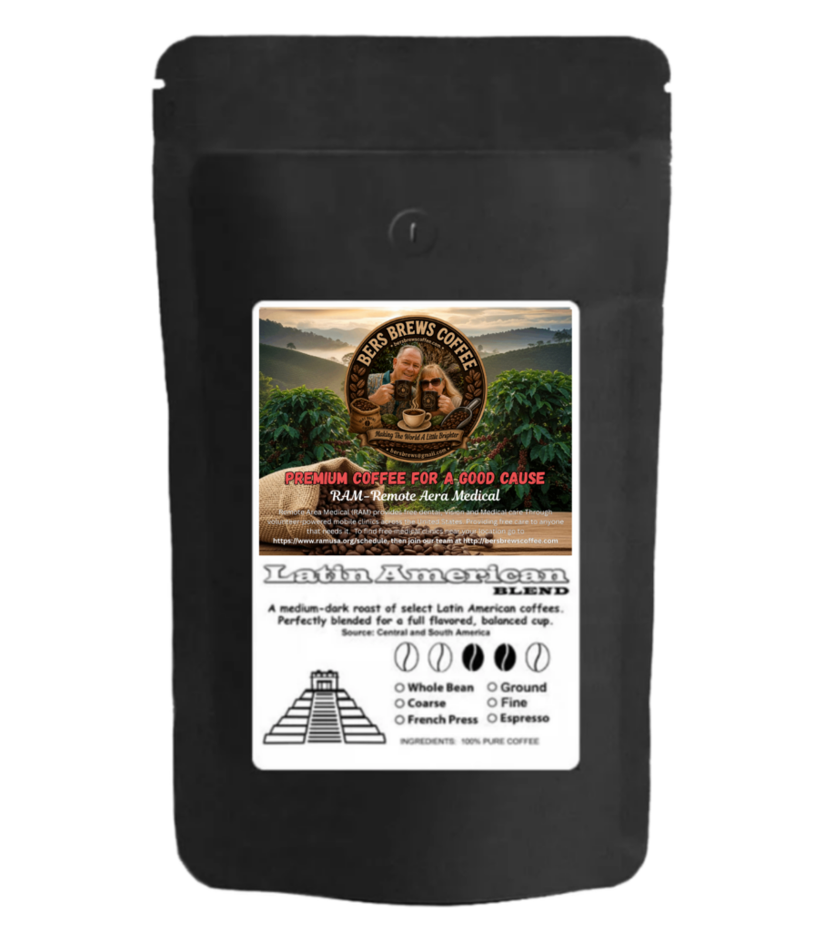 latin american (medium dark roast)