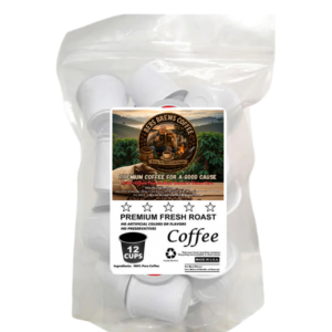 12 pack single serve cups (k cups) coffee pods medium roast